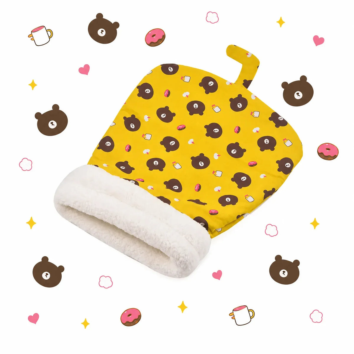 CuddleCove™ | Cozy Plush Pet Cave